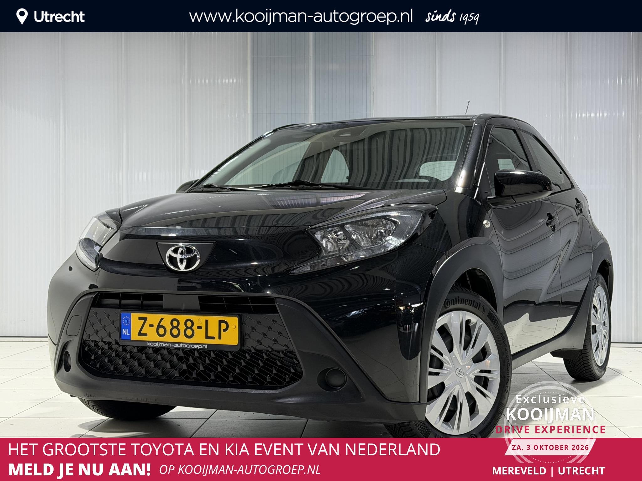 Toyota Aygo X 1.0 VVT-i MT Play All season banden , AppleCar, Auto's, Dealer onderhouden, Gebruikt, 920 kg, 4 stoelen