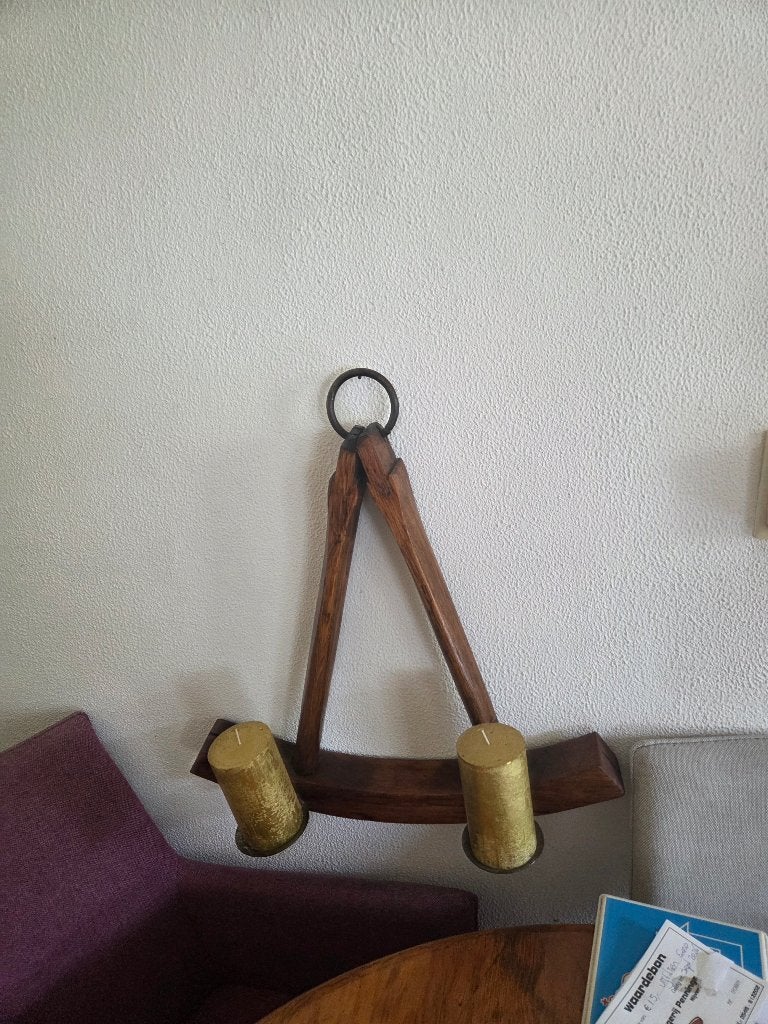 Kandelaar, Ophalen, Koper of Brons