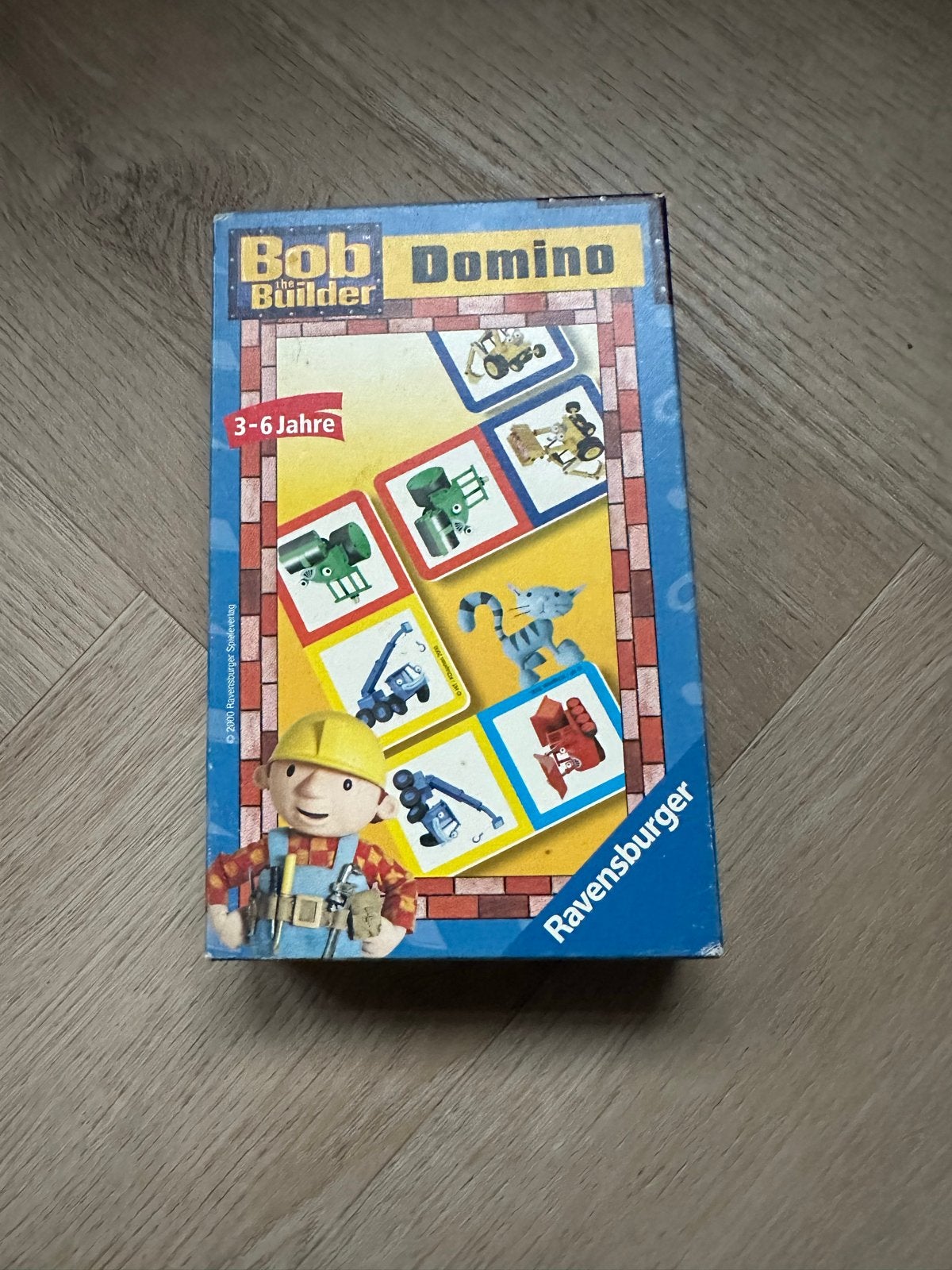 Bob de Bouwer Domino spel - Ravensburger, Een of twee spelers, Ophalen of Verzenden, Gebruikt