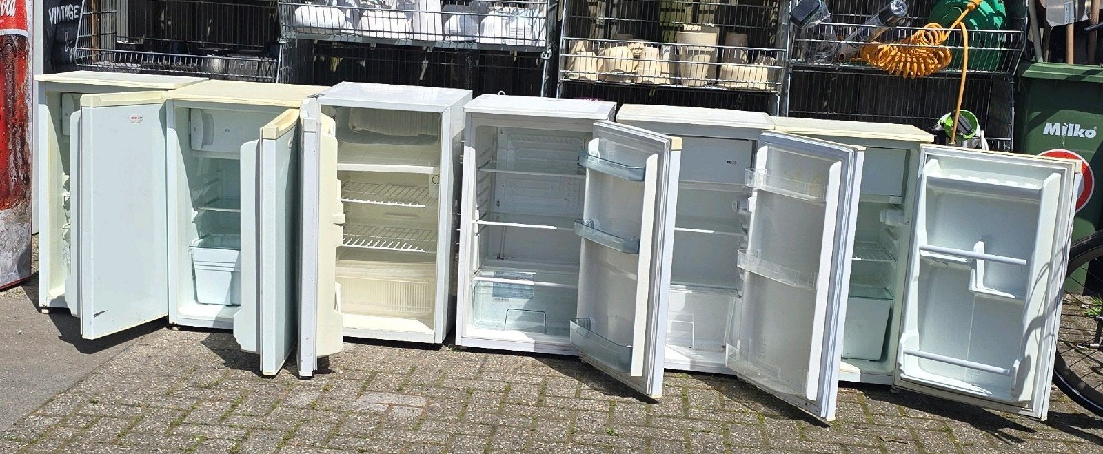Jong gebruikte tafelmodel koelkasten met garantie 50 stuks, Enschede