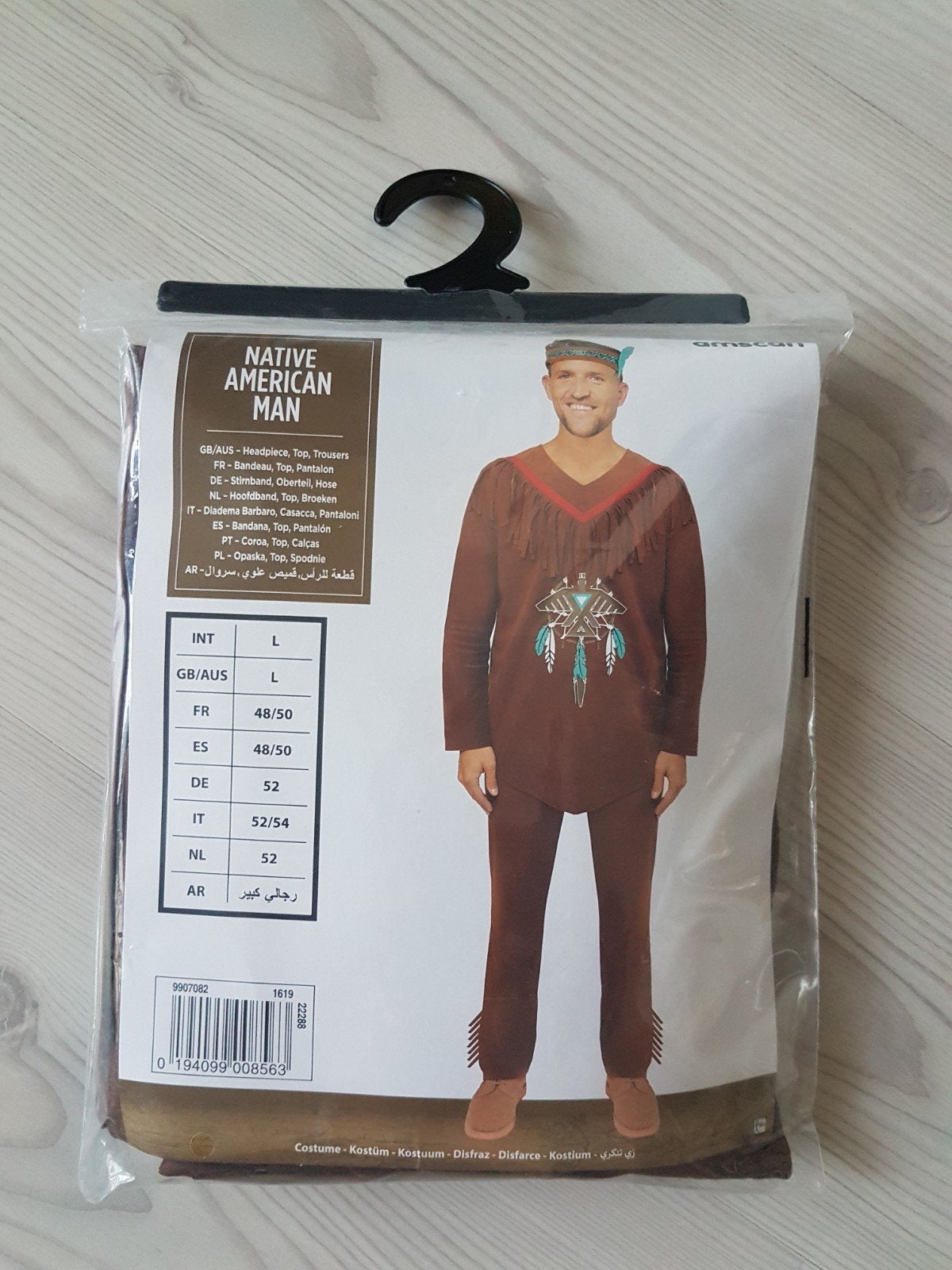 Indianen heren kostuum in size large, Ophalen of Verzenden, Nieuw