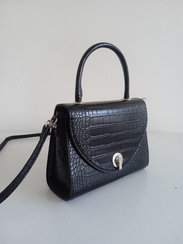 F&C nieuwe zwarte kleine crossbody tas, Ophalen of Verzenden, Nieuw, Zwart, Schoudertasje