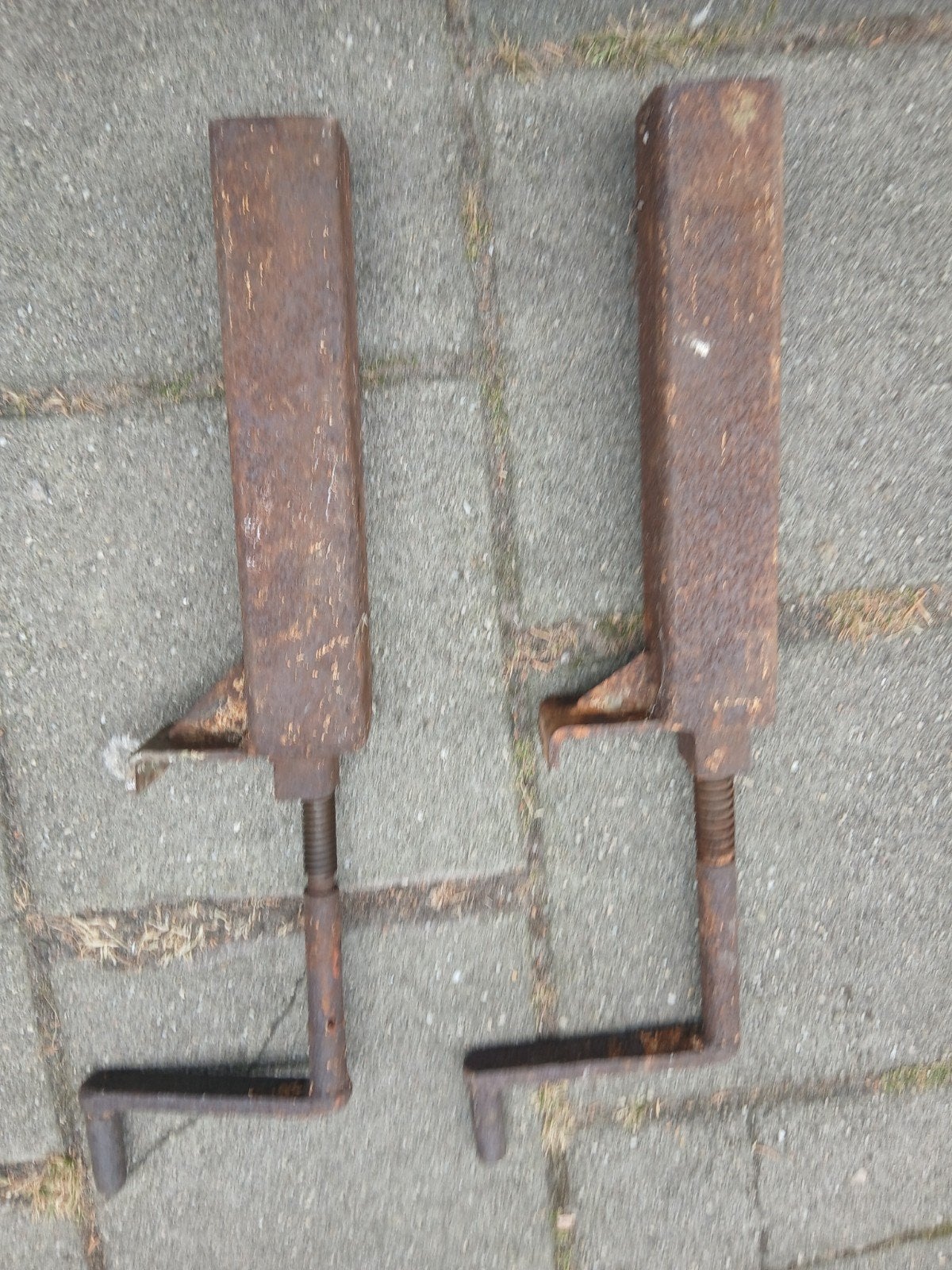 Twee bruikbare wadpoten voor droogvallen, Ophalen, Gebruikt