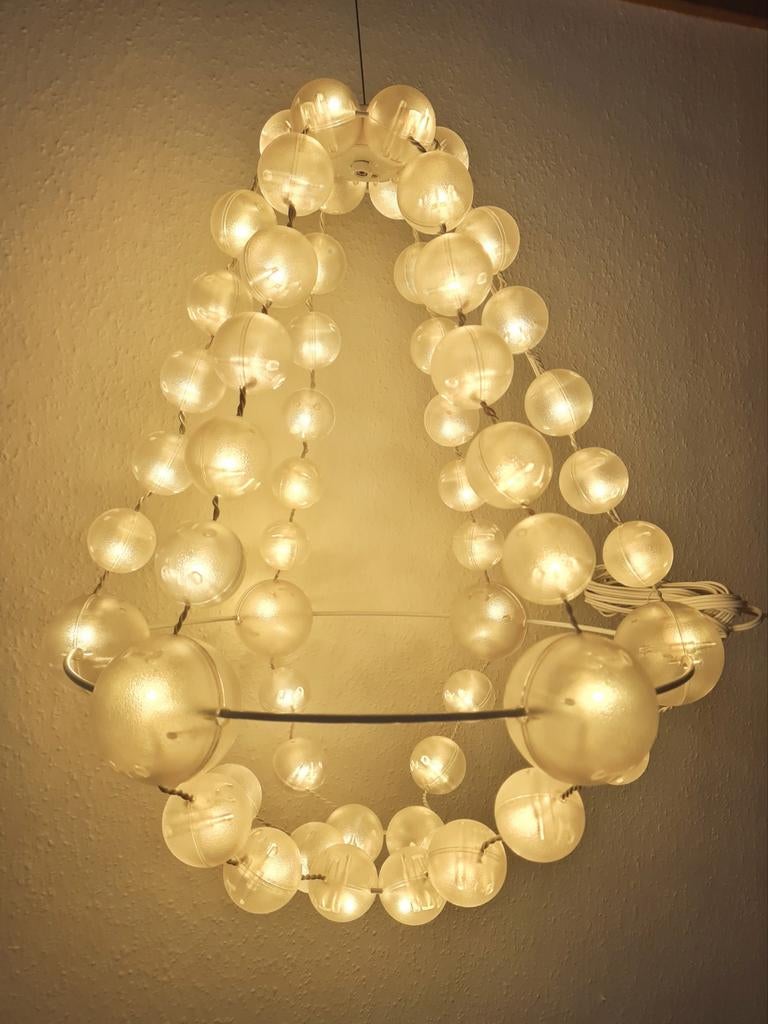 Vintage ZGAN IKEA Kallt Ola Wihlborg kroonluchter lamp, Vintage, Modern, Design, Scandinavisch, 50 tot 75 cm, Ophalen of Verzenden