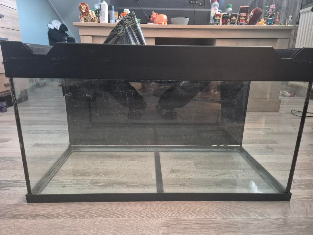 Aquarium 80 x 35 x 35 cm, Ophalen, Zo goed als nieuw, Leeg aquarium