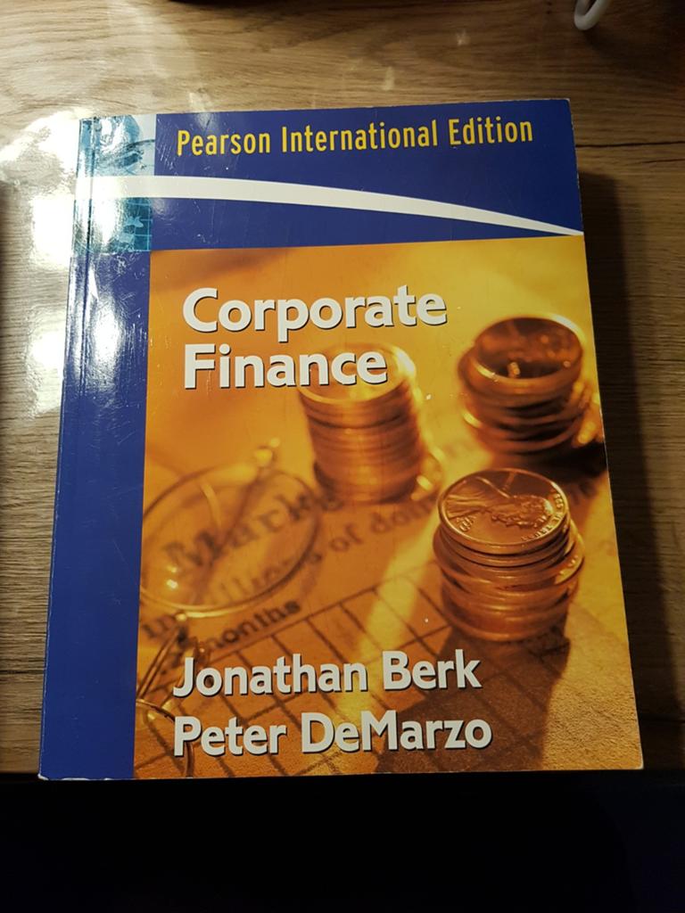 Boek Corporate Finance, Boeken, Ophalen of Verzenden, Zo goed als nieuw, Geld en Beleggen
