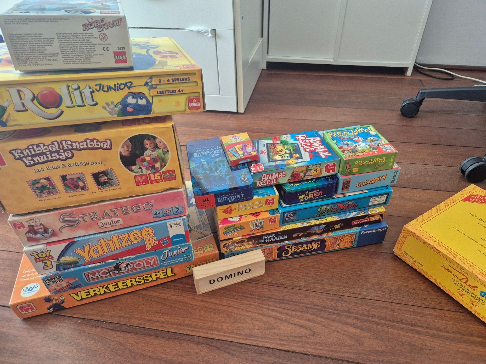 Grote collectie bordspellen en gezelschapsspellen, Ophalen, Gebruikt