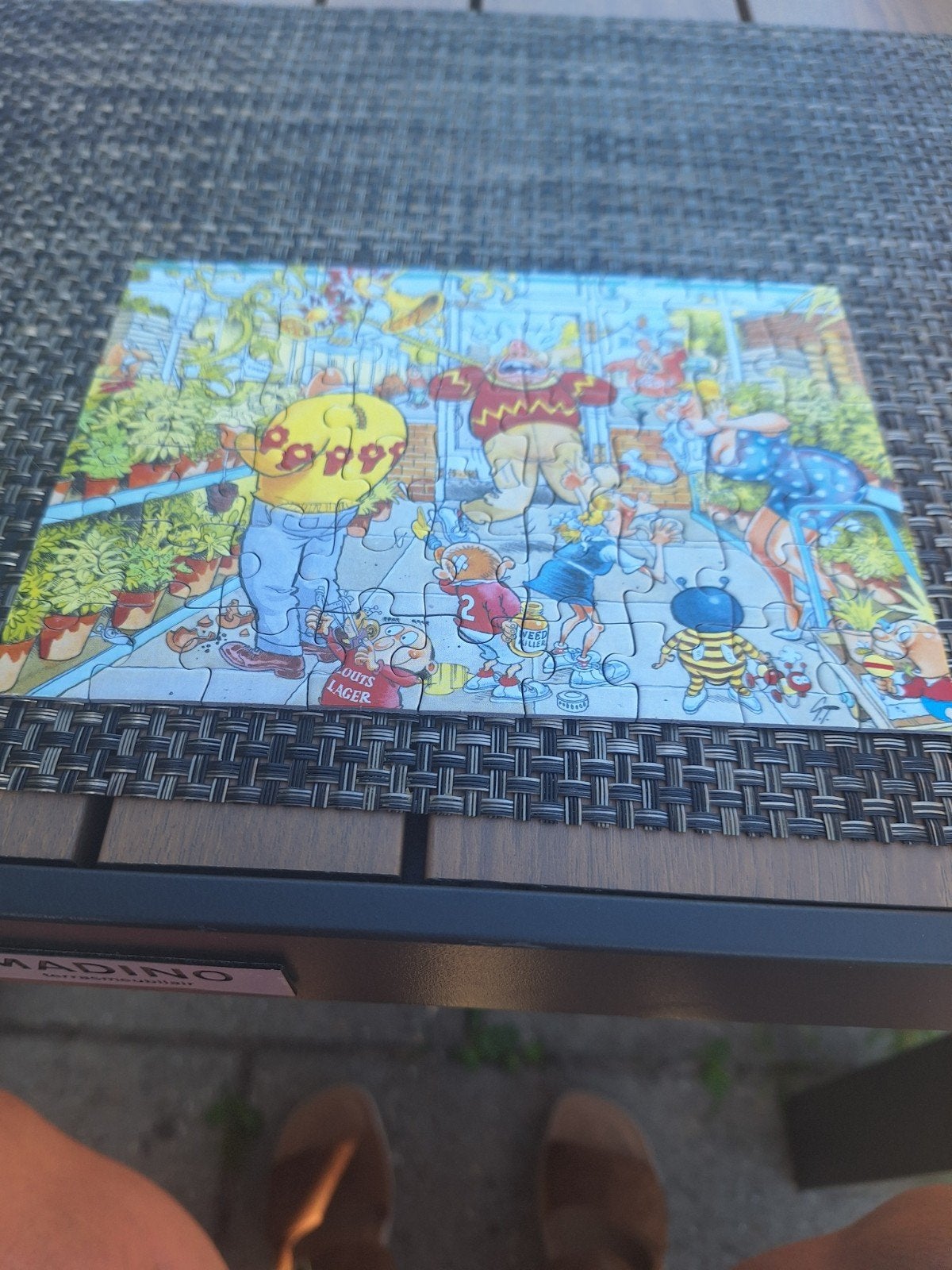 Wasgij? Minipuzzel 54 stukjes - Originele Wasgij!, Hobby en Vrije tijd, Denksport en Puzzels, Ophalen of Verzenden, Minder dan 500 stukjes