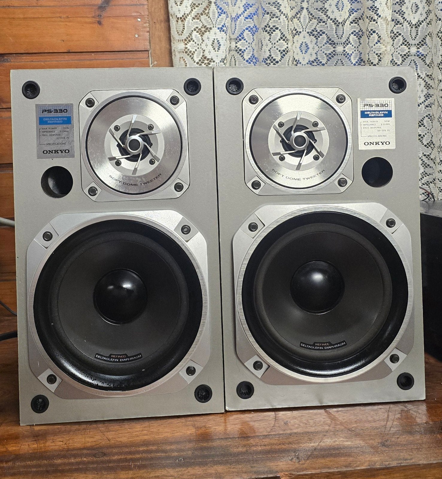 Onkyo PS-330 🇯🇵Boekenplank Speakers - Set, Ophalen of Verzenden, Gebruikt, Minder dan 60 watt, Overige merken