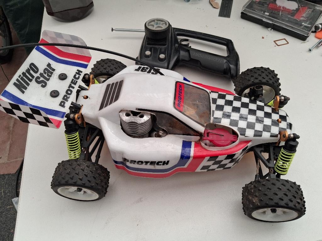 Protech Nitrostar, Hobby en Vrije tijd, Modelbouw | Radiografisch | Auto's, Gebruikt, Onderdeel, Overige typen, Overige schalen