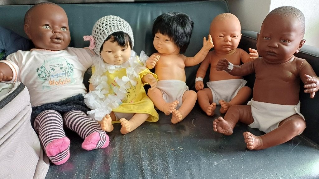 babypoppen, Ophalen, Gebruikt, Babypop