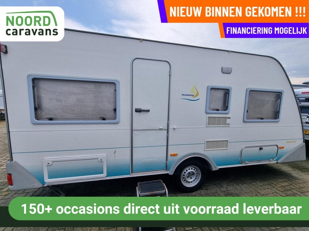 Eifelland holiday special 450 KLAP STAPELBED+LUIFEL+VOORTENT, Serviceluik, Rondzit, Bedrijf, 750 - 1000 kg