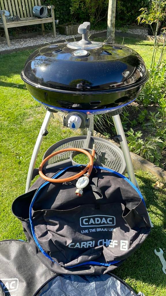 Cadac skottelbraai carri chef 2, Ophalen, Zo goed als nieuw