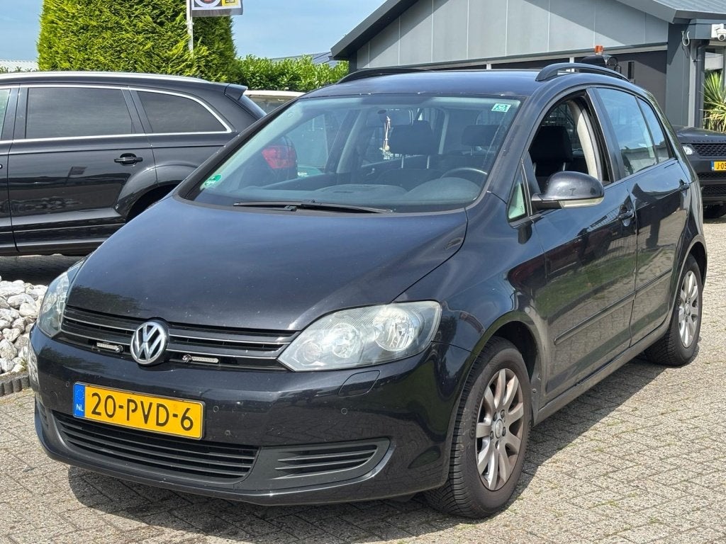 Volkswagen Golf Plus 1.4 TSI Trendline 2010 Zwart Airco, Auto's, Euro 5, 15 km/l, Gebruikt, 4 cilinders