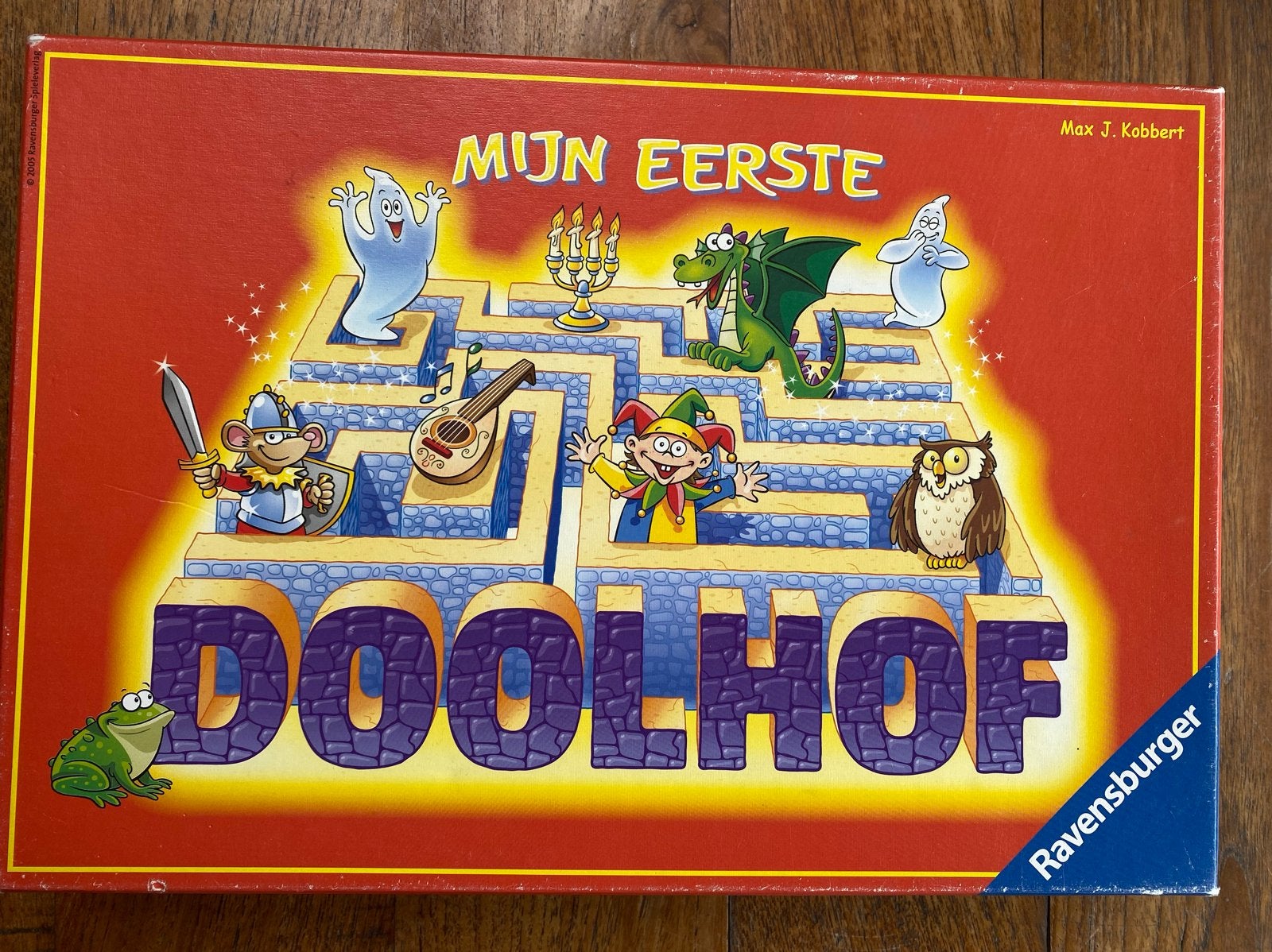 Mijn Eerste Betoverde Doolhof - Ravensburger Bordspel Kinder, Drie of vier spelers, Ophalen of Verzenden, Gebruikt