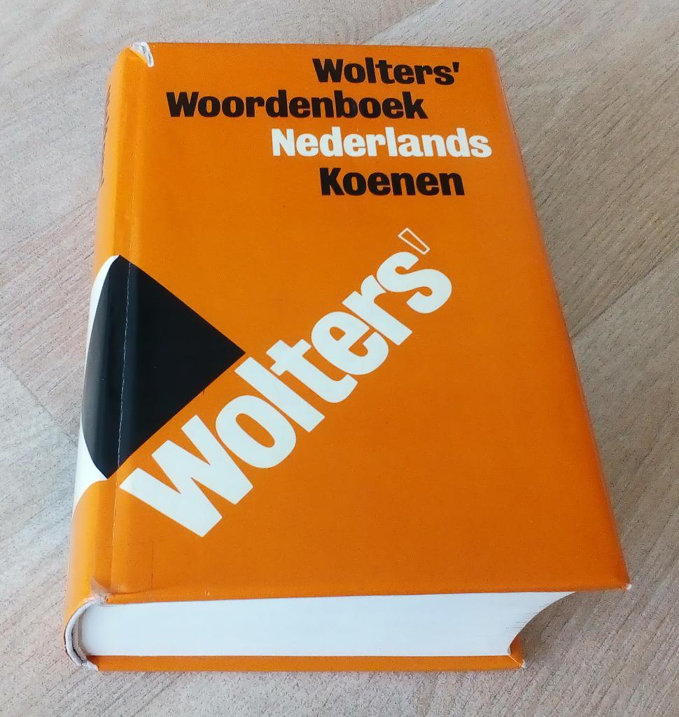Wolters woordenboek Nederlands, Boeken, Gelezen, Koenen of Wolters, Nederlands, Ophalen of Verzenden