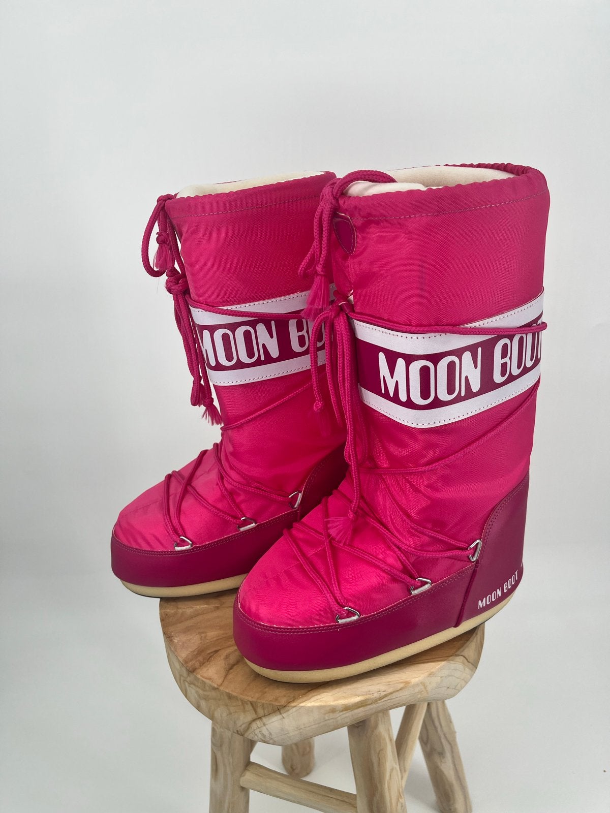 Moon Boot Icon Nylon Laarzen - Roze (Maat 35/38), Moon boot, Moon boot, Snowboots, Ophalen of Verzenden