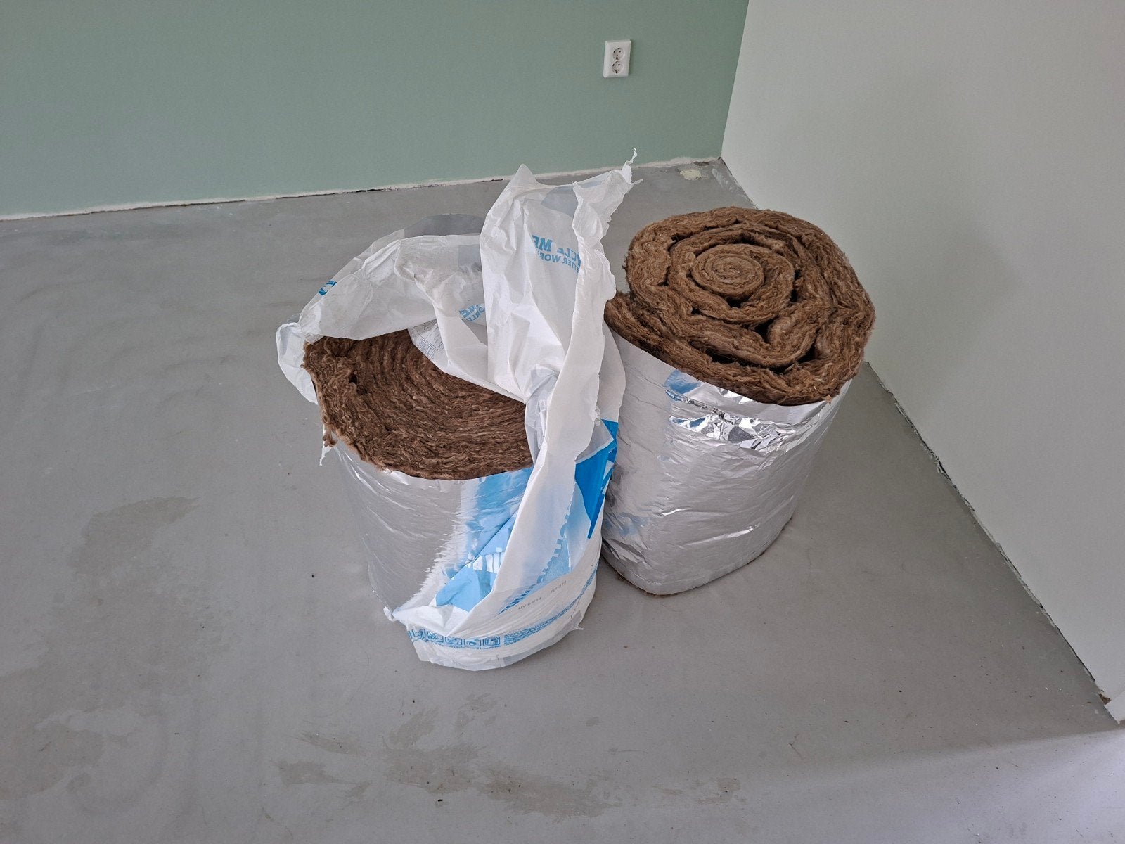 Glaswol, Doe-het-zelf en Verbouw, Isolatie en Afdichting, Ophalen, 5 tot 10 m², Zo goed als nieuw, 8 tot 12 cm