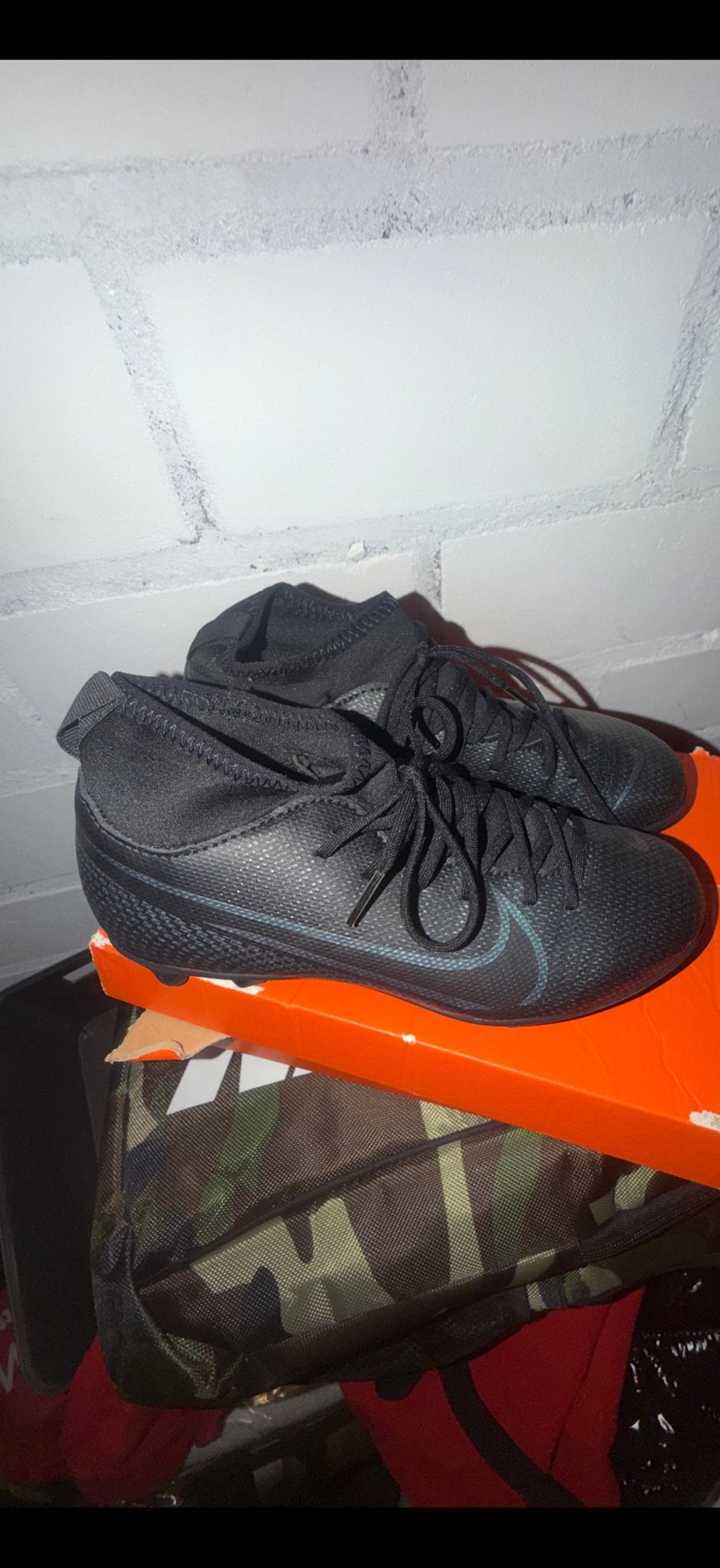Nike Mercurial Voetbalschoenen - Zwart maat 40, Ophalen of Verzenden, Zo goed als nieuw, Schoenen