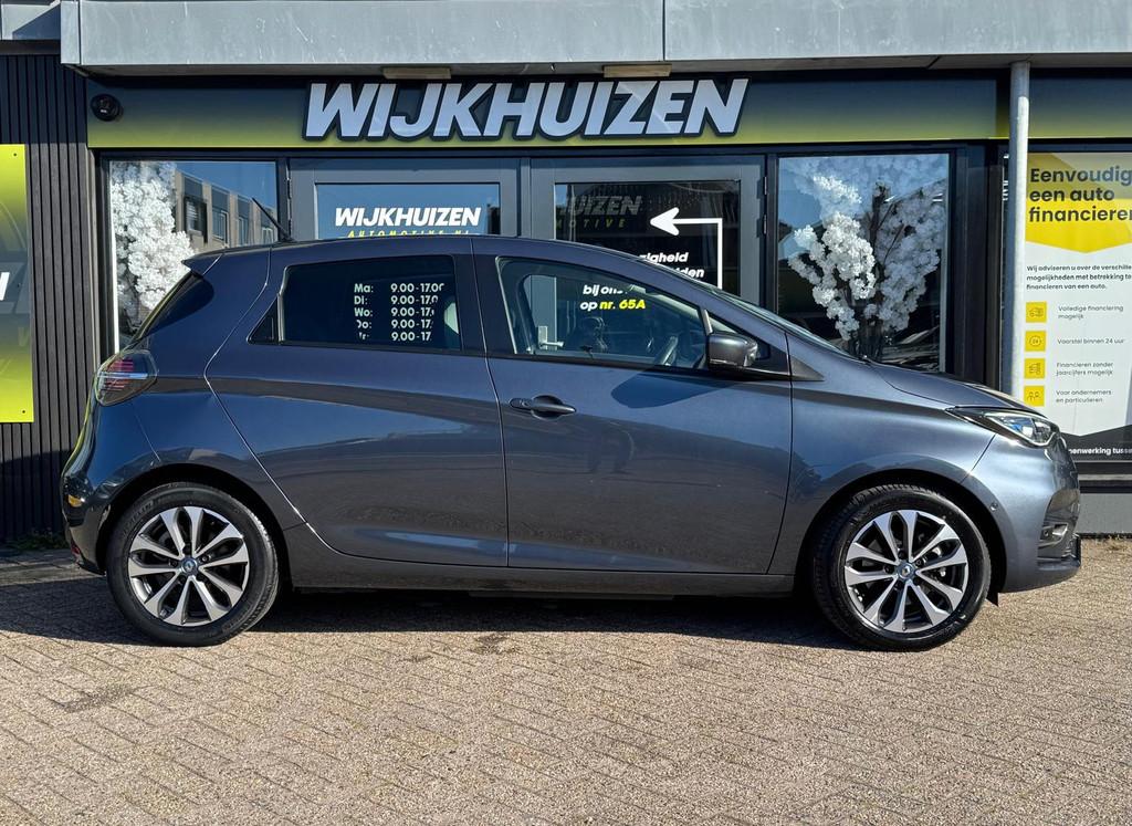Renault ZOE R135 Intens 52 kWh (ex Accu) met Led ! 17 Inch !, 136 pk, Gebruikt, Origineel Nederlands, 385 km