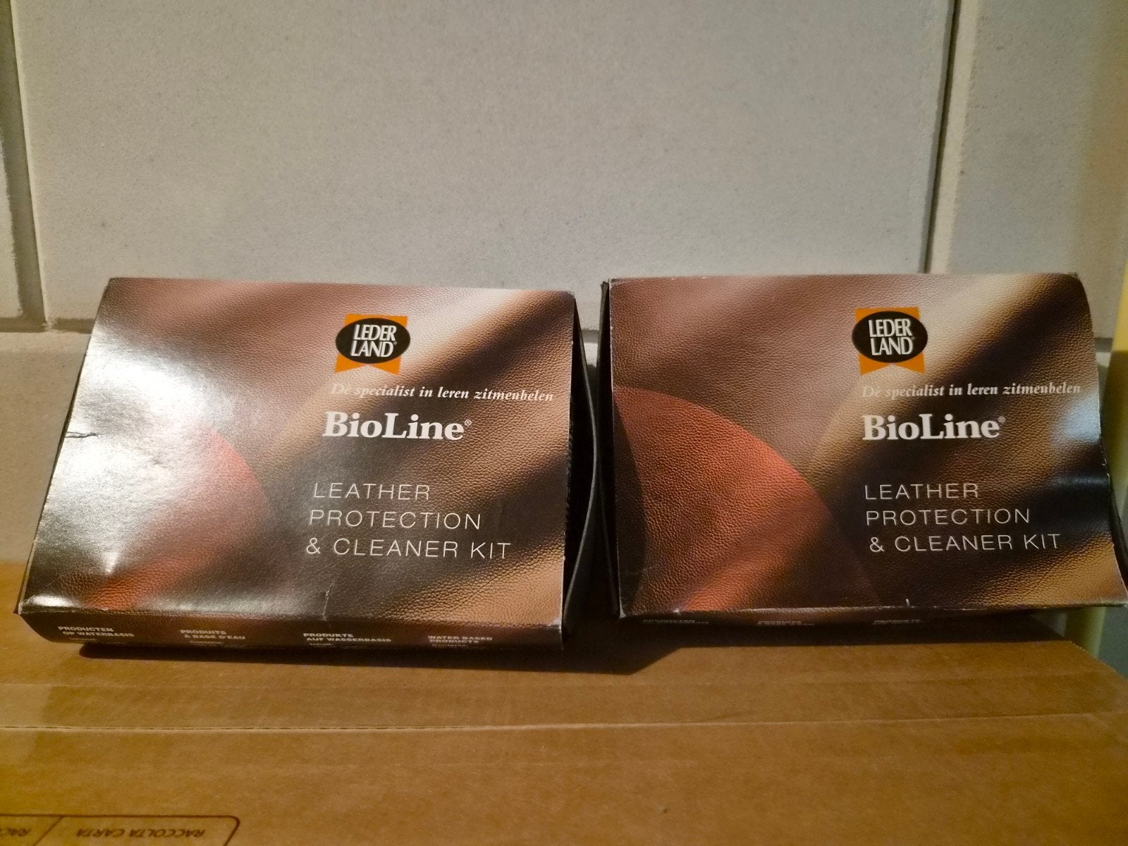 Lederland BioLine Leer Bescherming&reinigingsset, Ophalen, Nieuw