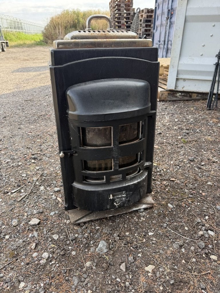 Antieke gietijzeren kolenkachel vulkachel decoratief, Huis en Inrichting, Kachels, Ophalen, Gebruikt, Overige brandstoffen, Vrijstaand