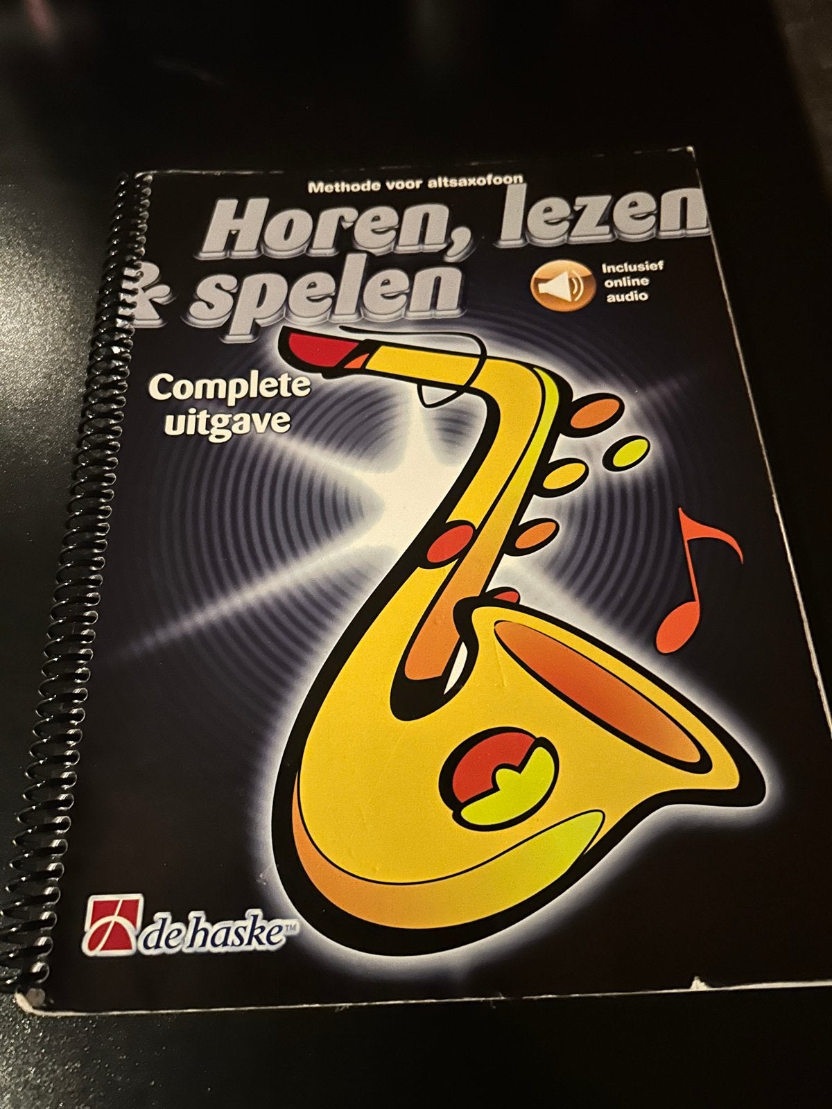 Horen, lezen & spelen - Complete uitgave altsaxofoon, Gebruikt, Overige genres, Ophalen of Verzenden, Saxofoon