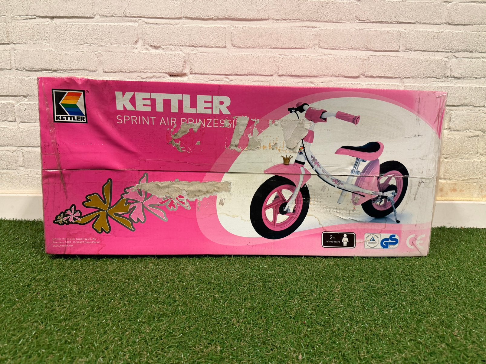 Kettler sprin air prinses, Ophalen of Verzenden, Nieuw, Minder dan 16 inch