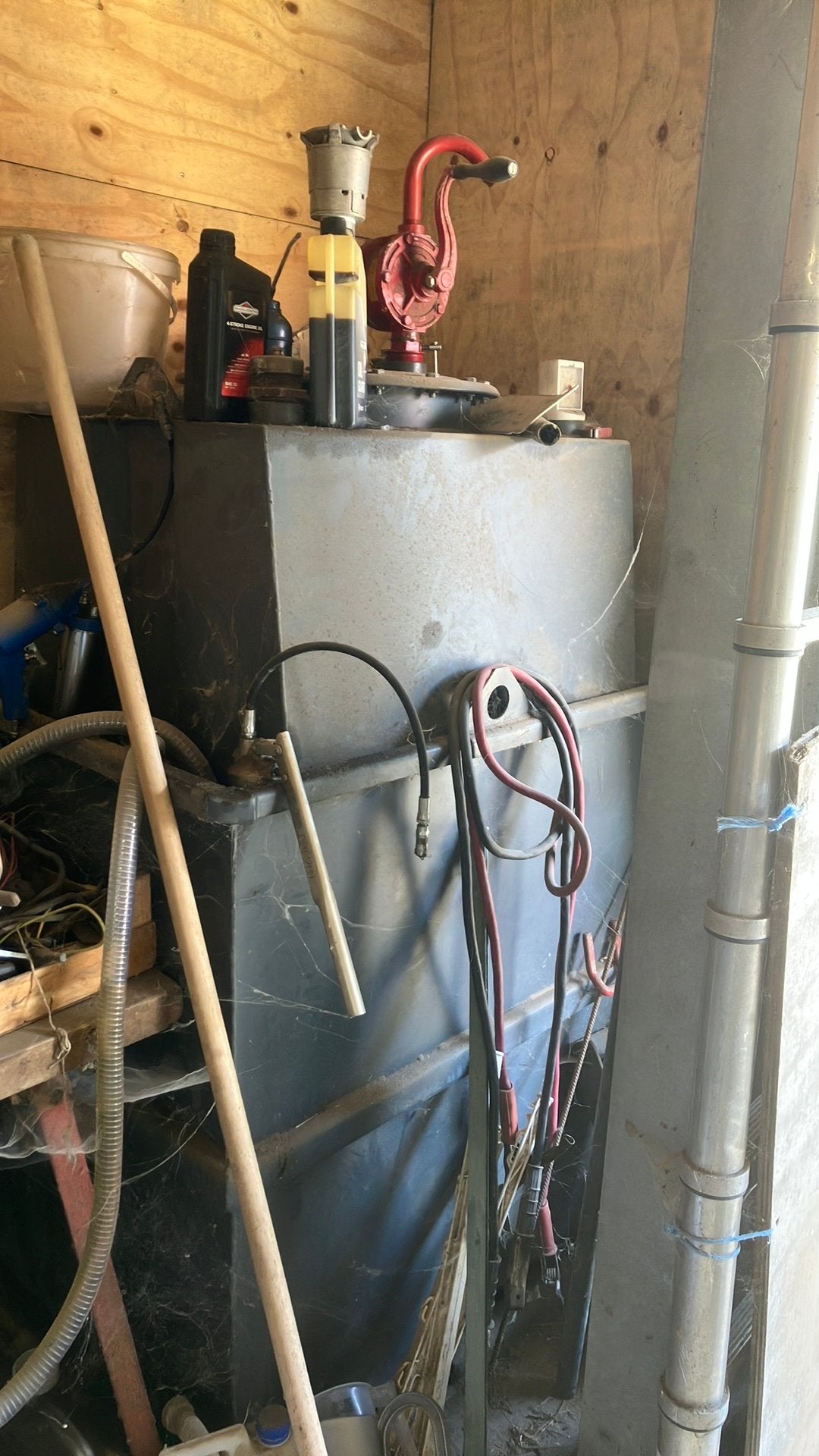 Brandstof tank 500 liter, Ophalen of Verzenden, Zo goed als nieuw