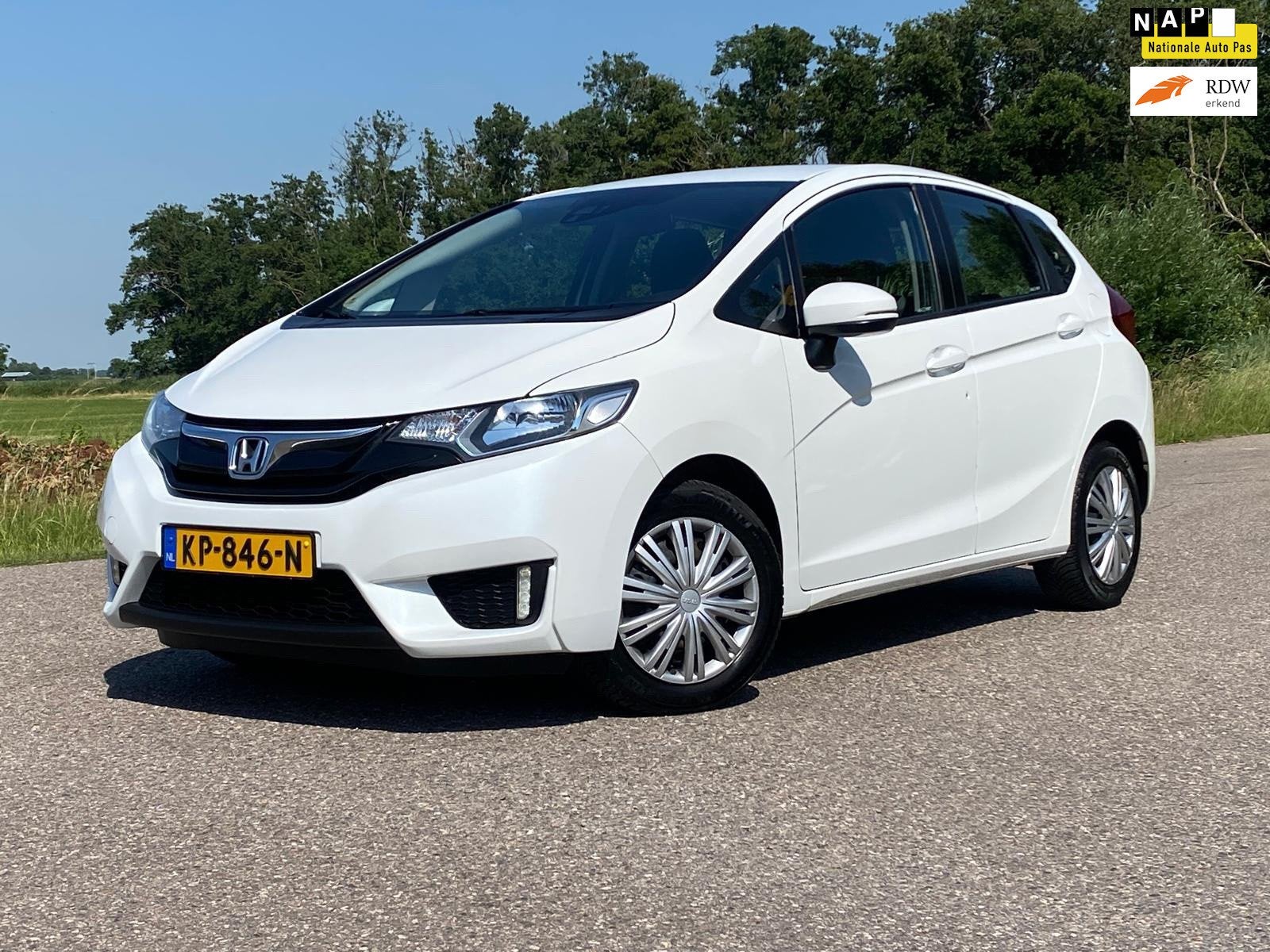 Honda Jazz 1.3 i-VTEC Trend 1e Eigenaar Airco Dealer onderho, Auto's, Voorwielaandrijving, Dealer onderhouden, Gebruikt, 4 cilinders