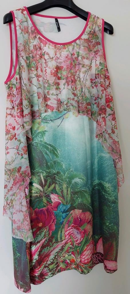 Jurk Smash mouwloos nieuw L stretch, Kleding | Dames, Jurken, Smash, Ophalen of Verzenden, Nieuw, Maat 42/44 (L)