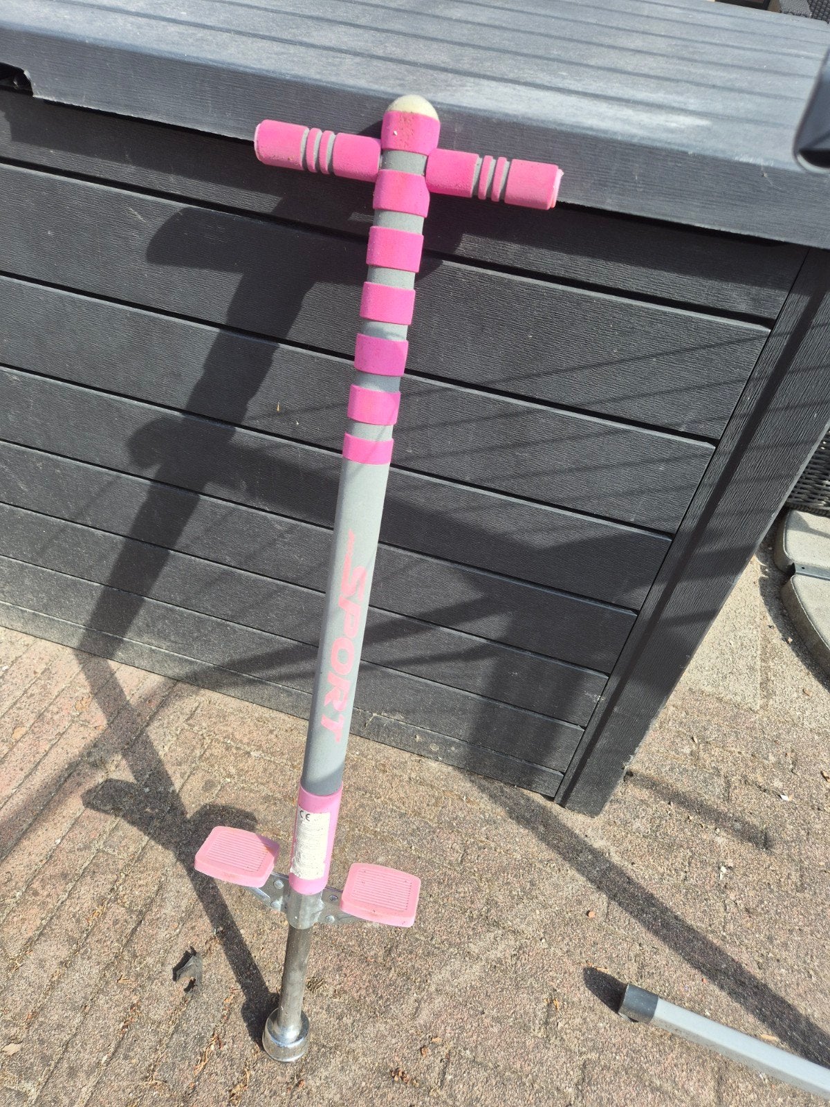 Roze Pogo Stick - Springplezier voor Kinderen, Kinderen en Baby's, Speelgoed | Buiten | Actiespeelgoed, Ophalen, Gebruikt