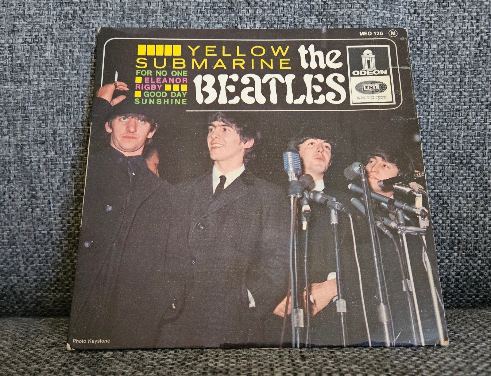 The Beatles - Yellow Submarine / Eleanor Rigby EP (Odeon), Cd's en Dvd's, Gebruikt, EP, EP, Verzenden