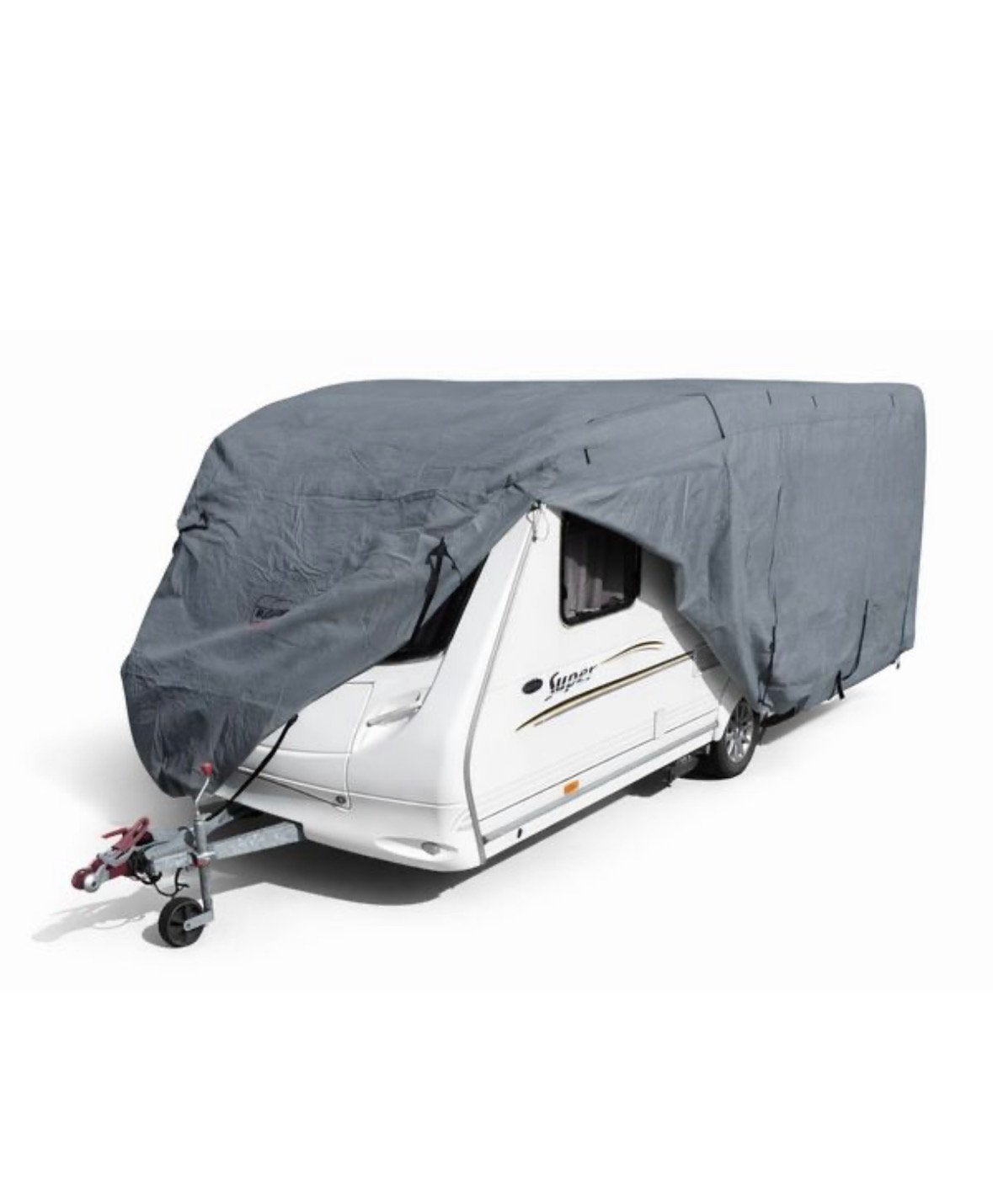 Caravan hoez voor dubel asser grote caravan 650 en groter., Caravans en Kamperen, Ophalen of Verzenden