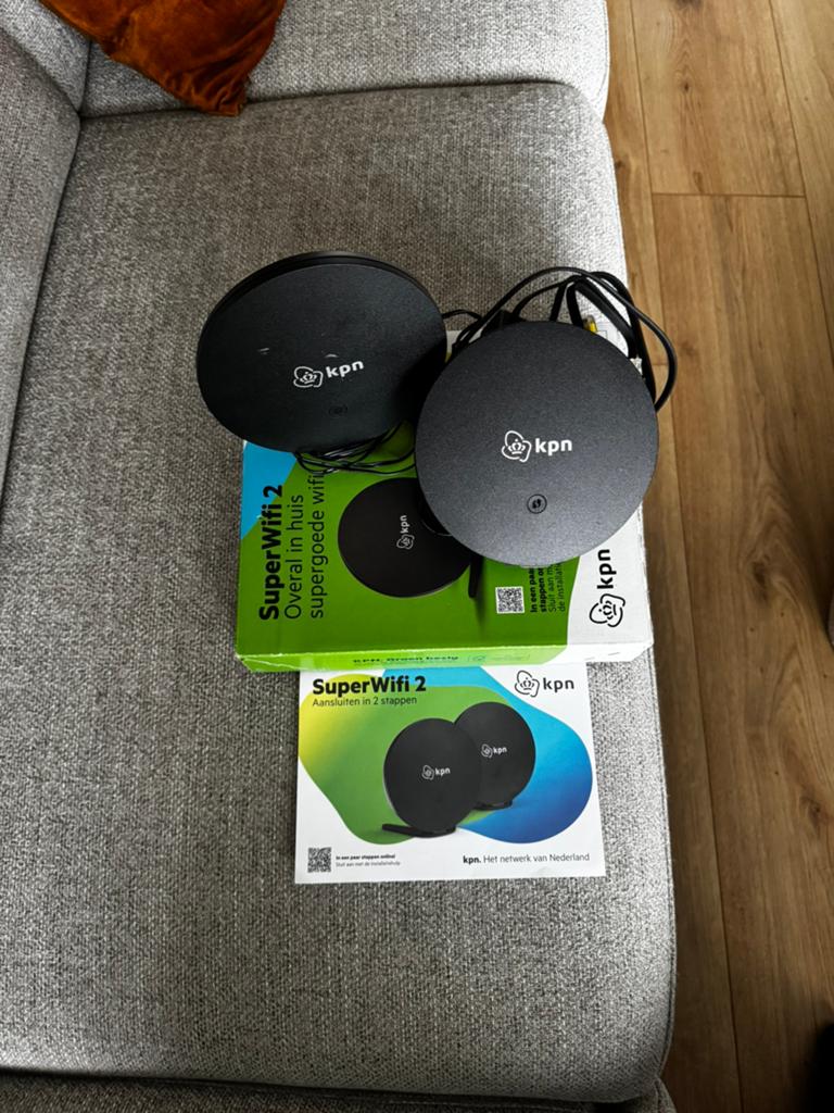 Wifi versterkers KPN 2x (Nieuw), Ophalen of Verzenden, Zo goed als nieuw