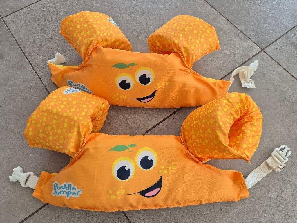 Puddle Jumper zwembandjes - Oranje (2 stuks), Gebruikt, Jongen of Meisje, Overige maten, Ophalen of Verzenden