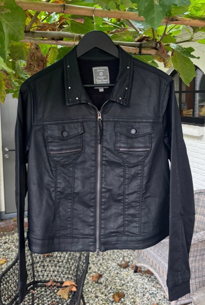 Geisha Zwart Jasje Maat XL/42, Verzenden, Zwart, Maat 42/44 (L), Nieuw