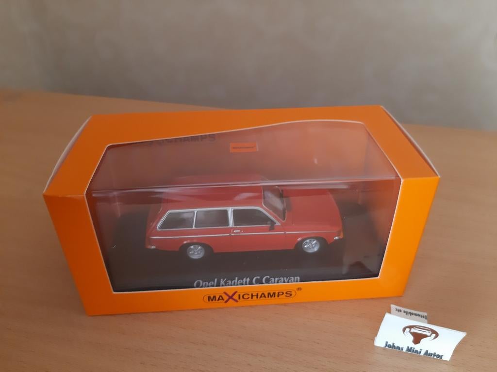 Opel Kadett C Caravan L 1978 van Maxichamps 1:43, Overige merken, Auto, Nieuw, Ophalen of Verzenden