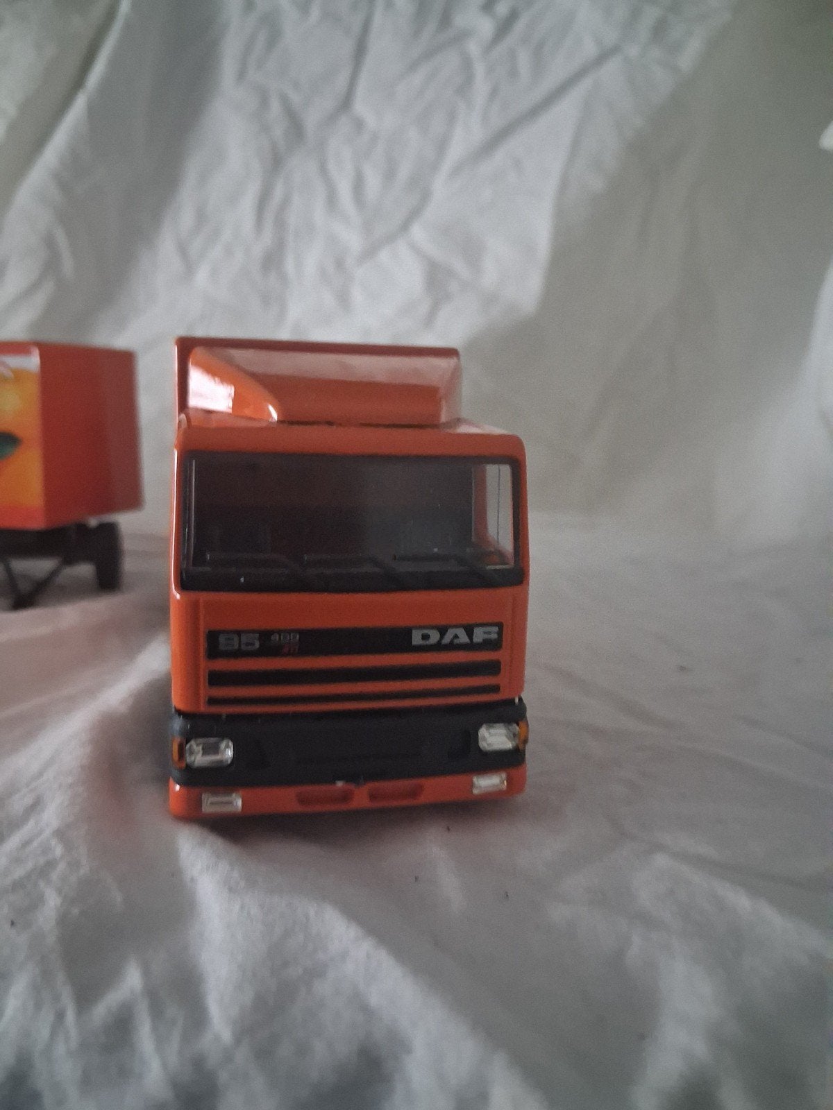 DAF 95 400 Appelsientje vrachtwagen met aanhanger, Ophalen of Verzenden, Gebruikt, Overige merken