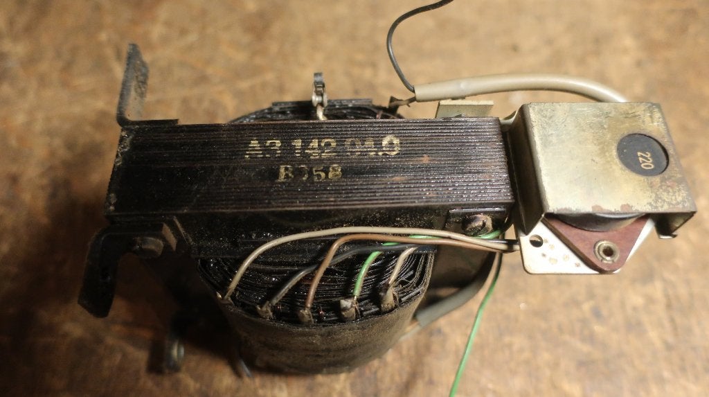 Buizenradio Philips B5X84A Trafo A 314 294.0 Goed, Ophalen of Verzenden, Gebruikt, Radio