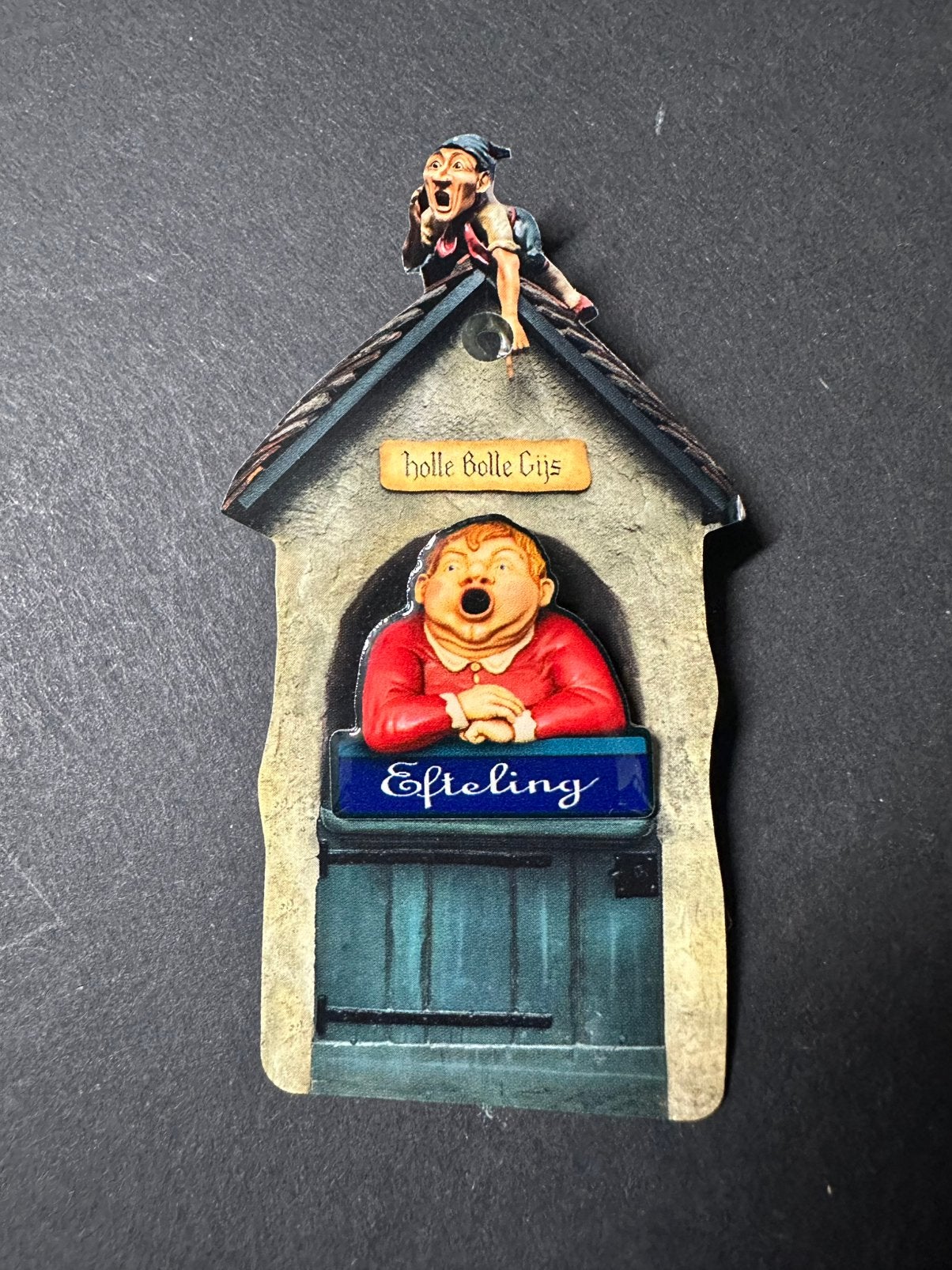 Efteling pin holle bolle Gijs, Ophalen of Verzenden, Zo goed als nieuw, Button of Speldje