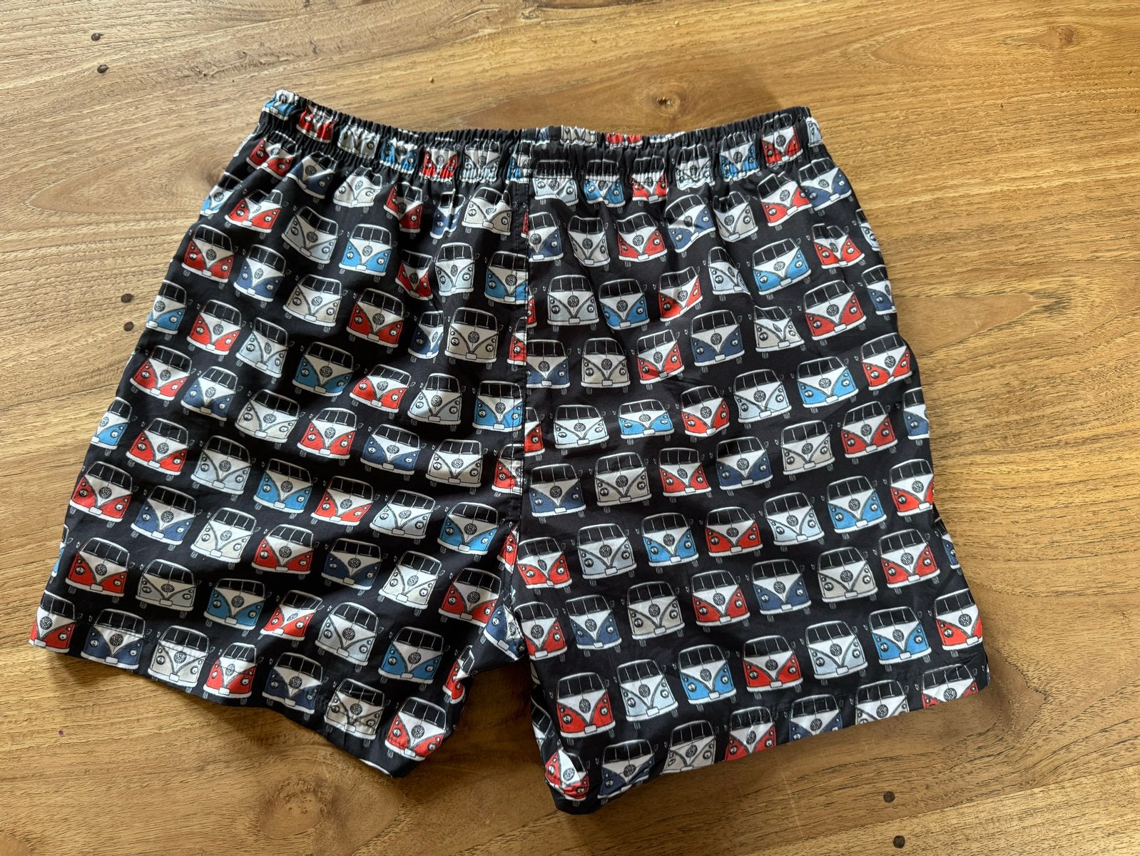 Volkswagen Zwemshort - VW Busjes Print - Maat S, Ophalen of Verzenden, Maat 46 (S) of kleiner, Blauw, Zwemshort