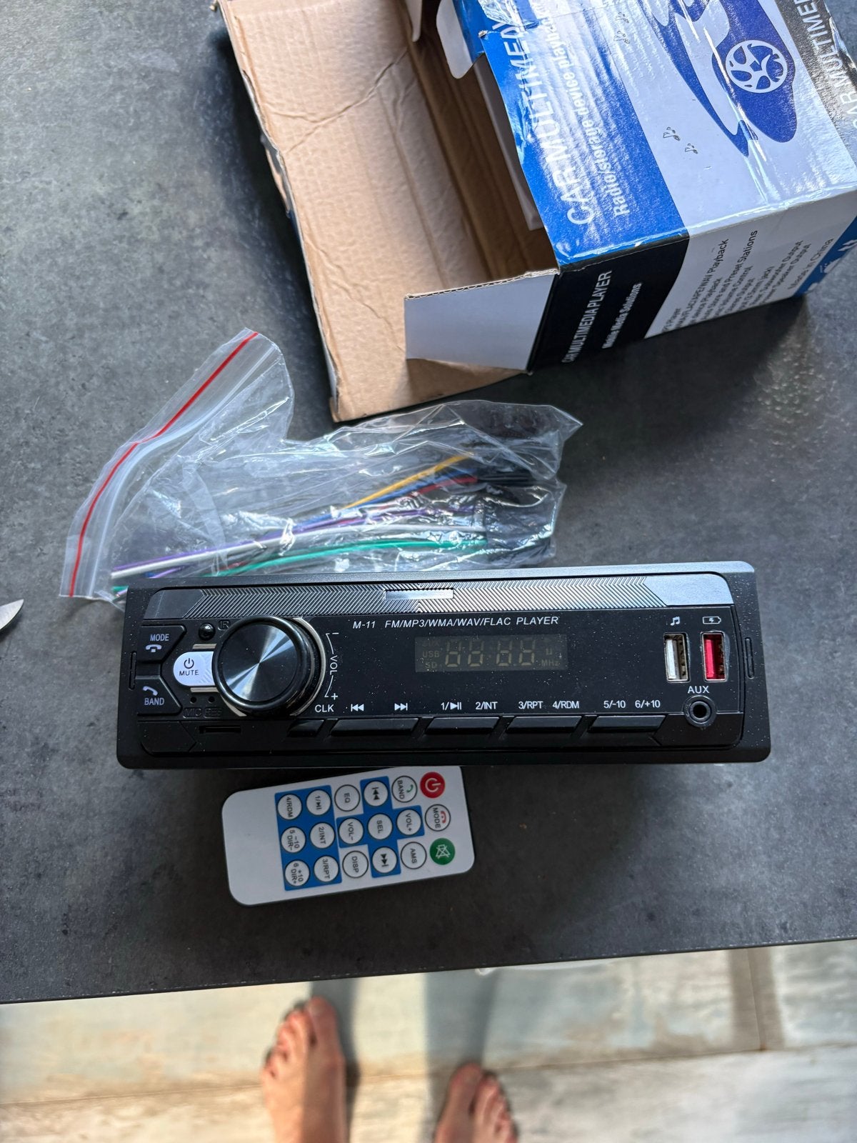 Nieuwe Auto Multimedia Speler met Afstandsbediening, Ophalen of Verzenden, Nieuw