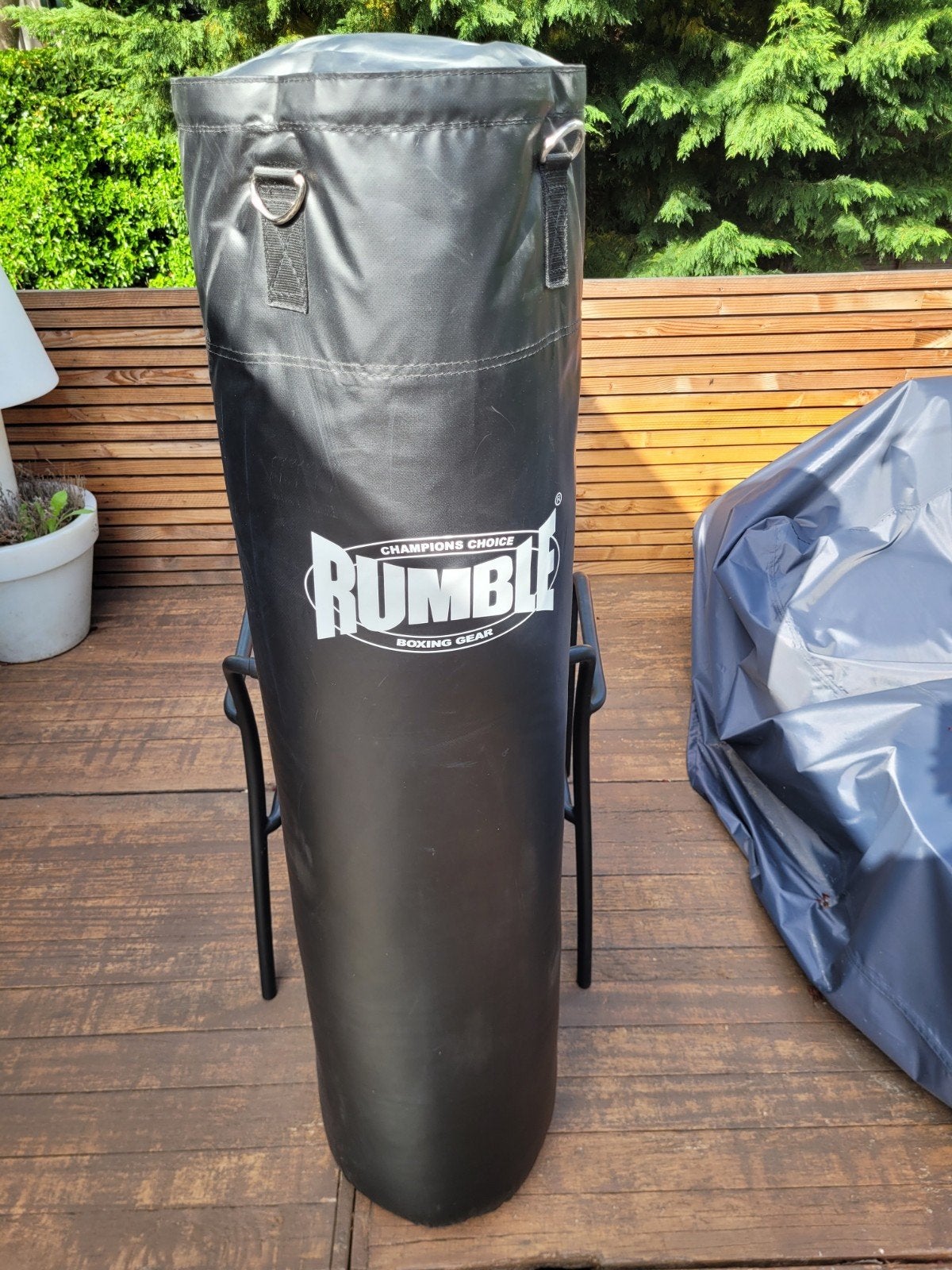 Rumble Bokszak 150cm - Zo goed als nieuw met ophangsysteem, Ophalen, Zo goed als nieuw, Bokszak