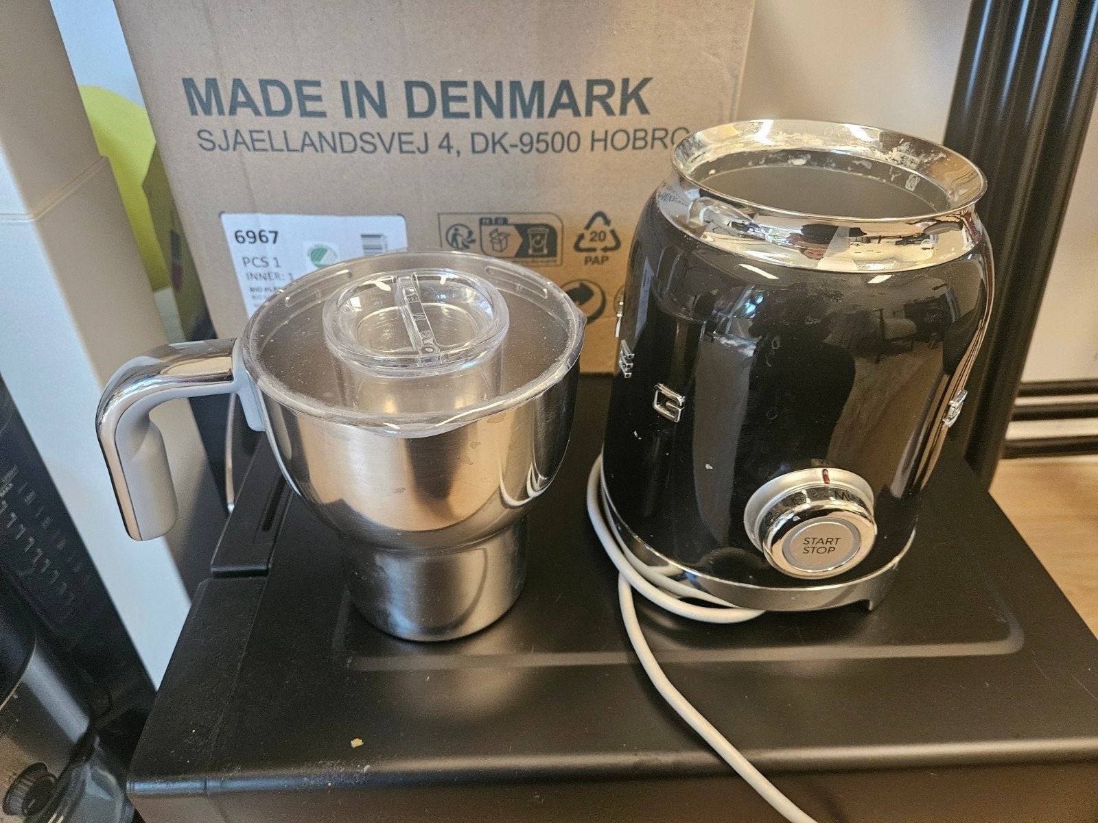 Smeg melkopschuimer, Ophalen, Zo goed als nieuw, Blender