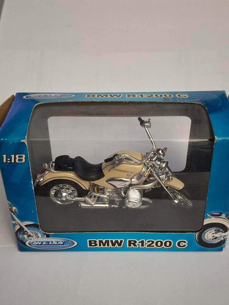 BMW R1200 C schaalmodel motor - Nieuw in doos, Ophalen of Verzenden, Nieuw, Motor, Welly