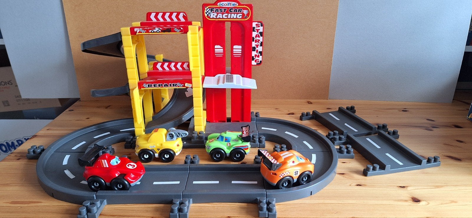 Ecoiffier Abrick F1 Racecircuit, Overige merken, Zelf te bouwen, Ophalen of Verzenden, Handmatig