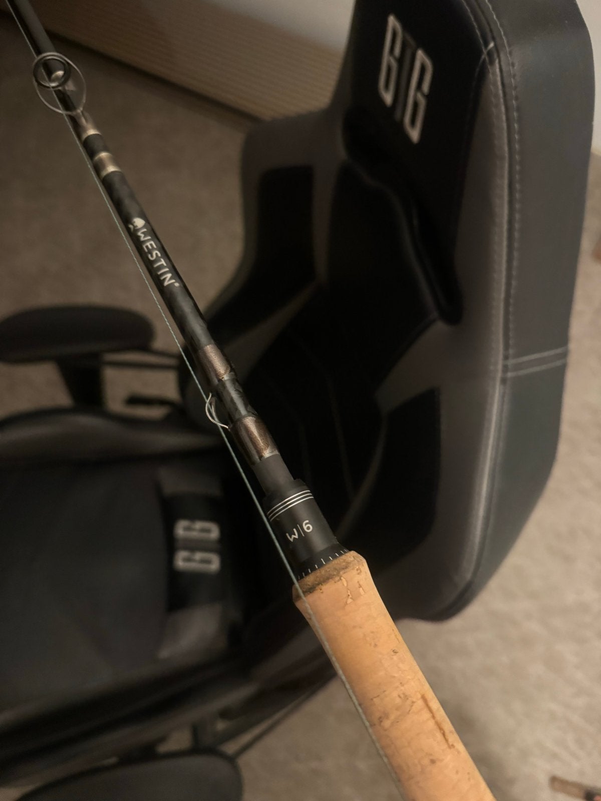 Westin W6 Jerkbait Hengel 195cm XXH 40-130g, Watersport en Boten, Ophalen, Zo goed als nieuw, Werphengel