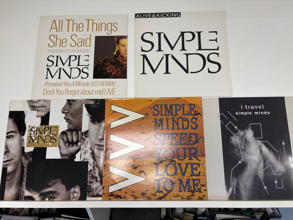 Simple Minds LP collectie - Diverse albums, Ophalen of Verzenden, 1980 - 1989, Gebruikt, 12 inch