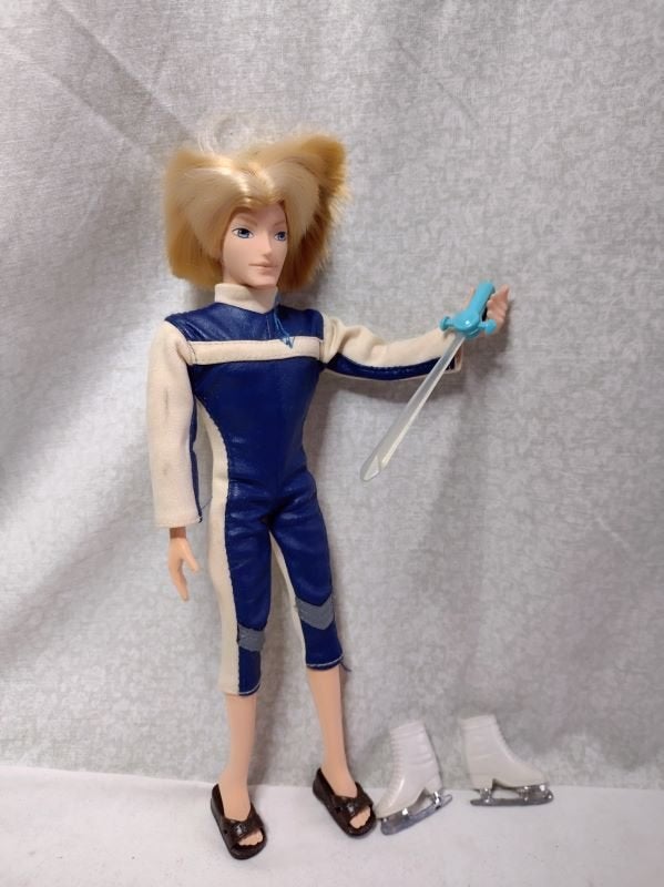 Prins Sky of Brandon pop Winx Club 2004 Vintage, Ophalen of Verzenden, Gebruikt, Pop